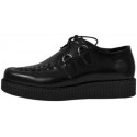 Creepers in pelle modello  a punta