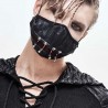 Mascherina con piercing