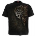 T-SHIRT  teschio steampunk