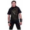 T-SHIRT  teschio steampunk