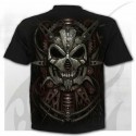 T-SHIRT  teschio steampunk