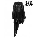 Abito kimono con stringivita in ecopelle