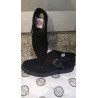 Creepers in camoscio con punta e fibbia