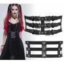 Cintura elasticizzata con fibbie
