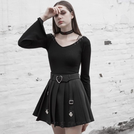 Minigonna con cuori