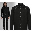 Camicia con anelli su spalla