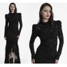 Maglia in pizzo con collo alto