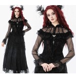 Maglia con maniche trasparenti