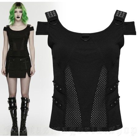 Maglia con spalle scoperte
