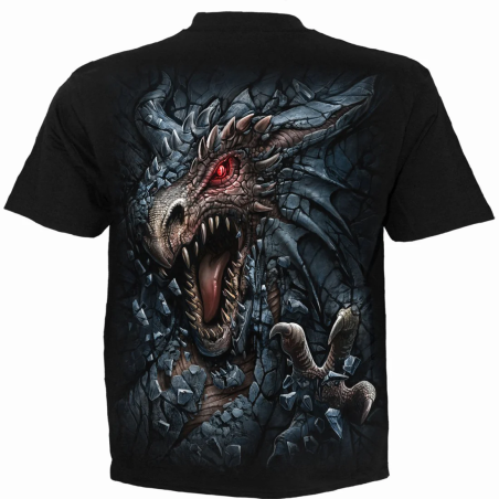 dark gothic negozio gotico rock torino goth TSHIRT SKULL TRIBAL