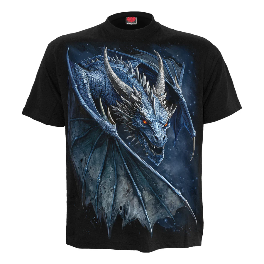dark gothic negozio gotico rock torino goth tshirt drago