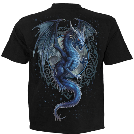 dark gothic negozio gotico rock torino goth tshirt drago