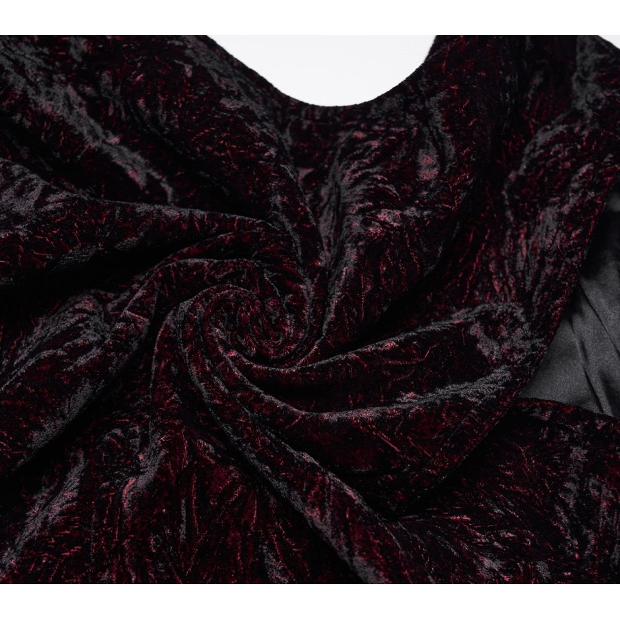 Gilet in velluto  stropicciato
