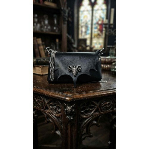 Mini bag in vera pelle artigianale