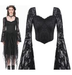 Maglia corta con schiena scoperta